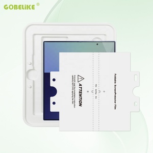 Protection d'écran souple pliable transparente HD AR PET pour Samsung Galaxy <span class=keywords><strong>Z</strong></span> Fold 8 7 6 5 <span class=keywords><strong>4</strong></span> 3 et iPhone Fold avec application facile - Product Image 5