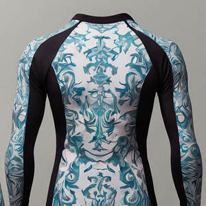 Marque hommes à manches courtes Rash Guard et Fight Shorts Set MMA BJJ Grappling Arts martiaux équipement de Compression de soutien pour les garçons - Product Image 4