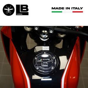 Autocollant de protection de bouchon de carburant 3D, accessoires de moto compatibles Moto Morini X-CAPE 2022 - Product Image 4