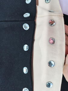 กางเกงวอร์มประดับเพชรเทียม ขายส่ง คุณภาพสูง พรีเมียม รับผลิตแบบ OEM บริการสกรีนโลโก้ ขายดี - Product Image 6