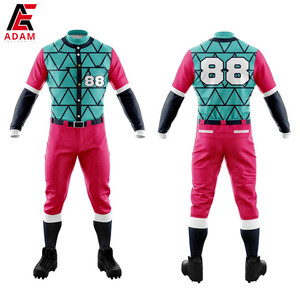 Conjunto de Jersey de béisbol y sóftbol bordado personalizado al por mayor, uniforme de ropa deportiva en blanco barato con técnica de sublimación transpirable - Product Image 3