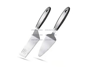 Luxurious Party Dessert Stainless Steel and Resin Wedding Knife and Set Cake Server for Office & Home From SCI - Product Image 4