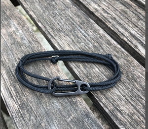 Mousqueton corde marine Bracelet unisexe vente chaude corde Bracelet marin, Bracelet coustmized - Product Image 1