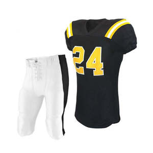 เสื้อฟุตบอลเยาวชนอเมริกันแบบระเหิดผ้าโพลีเอสเตอร์ฝรั่งเศสเสื้อฟุตบอลพิมพ์ลายออกแบบได้ตามต้องการ - Product Image 5