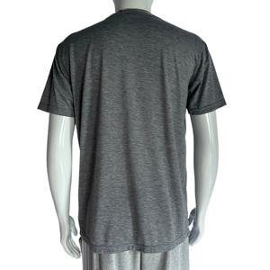 Camiseta Deportiva de Algodón 100% para Hombre, de Alta Calidad, Compresión, Estilo Holgado, Hip Hop, Ropa Deportiva Informal, OEM - Product Image 1