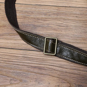 Customized Logo Casual Lightweight Leather <b>Crossbody</b> <b>Bag</b> Chest <b>Bag</b> Work Business Large Capacity Shoulder <b>Bag</b> Men's Gift - Product Image 6