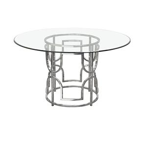 โต๊ะกลางโซฟาทำจากโลหะตกแต่งทำด้วยมือโต๊ะกระจกตกแต่งอย่างมีสไตล์โต๊ะตกแต่งทำจากโลหะอลูมิเนียมชุบทองแดง - Product Image 5