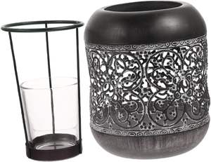 Festival nuevo hecho a mano linterna grabado hierro hogar decorativo sala de estar portavelas de Metal Fabricante Mayorista proveedor - Product Image 1