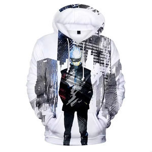 Vente chaude Sublimation Hommes À Capuche 3D Imprimer Hommes À Capuche Surdimensionné Respirant Poche Kangourou Avec Capuche Cordes Hommes À Capuche - Product Image 6