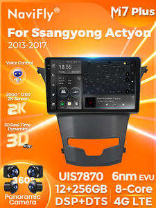 MEKEDE M6 3D 8-Core 8 256GB Reproductor de radio para coche con pantalla táctil del sistema Android para <span class=keywords><strong>Ssangyong</strong></span> <span class=keywords><strong>Actyon</strong></span> 2013-2017 - Product Image 4