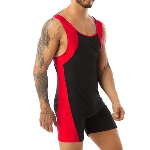 High Quality Custom Design Digital Print Men's Wrestling Uniform From Pakistan Breathable Stretch BJJ Martial Arts Wear - Product Image 5