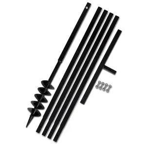 Ancla de tierra para sostener los barcos Nuevo estilo último Ancla de metal en nuevo Ancla de augur de metal con revestimiento negro para uso de sujeción - Product Image 2