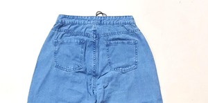 Personalizado mujeres señoras transpirable media cintura Casual lavado frente plano más caliente cómodo peso ligero elástico Palazzo Pantalones - Product Image 3