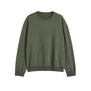 เสื้อสเวตเตอร์ผ้าฝ้ายออร์แกนิกสำหรับผู้ชายเป็นมิตรกับสิ่งแวดล้อมผ้าเนื้อนุ่มยั่งยืนและไม่ทำให้เกิดอาการแพ้ง่ายสำหรับนักช้อปที่ใส่ใจสิ่งแวดล้อม - Product Image 1