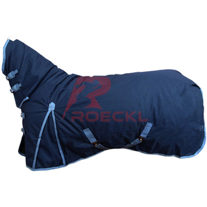 Alla moda e personalizzato con cinturino e fibbia per tutti gli usi tappeto cavallo invernale impermeabile tappeto cavallo con raccordo Premium - Product Image 2