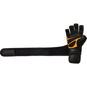 Guantes de Gimnasio de Medio Dedo de Cuero, Antideslizantes, Absorbentes de Humedad, con Correa Ajustable para la Muñeca, para Entrenamientos de Gimnasio, Actividades al Aire Libre y Trabajo (Unisex) - Product Image 4