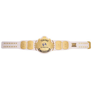 For Championship <b>Belt</b> Custom Design White Cowhide Leather Gold Plated Anti-Slip Training Professional High Waist Heavyweight - Product Image 6