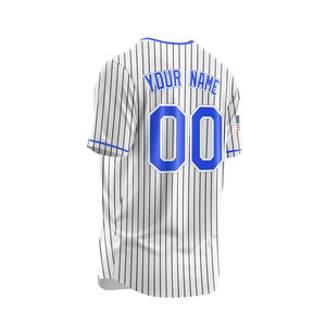 Maillot de baseball avec logo brodé personnalisé bonne vente vêtements d'entraînement respirants avec techniques imprimées coupe régulière - Product Image 3