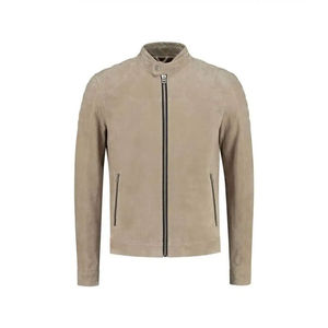 Blouson aviateur en cuir véritable de qualité supérieure pour hommes classique, vêtements d'extérieur d'hiver au design marron vintage, imperméable et respirant, vente en gros - Product Image 1