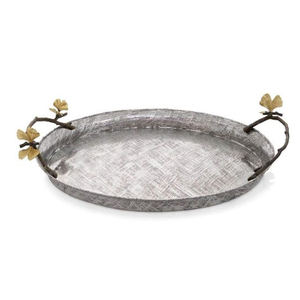 Food Tableware Metal Party Decorations <b>Ramadan</b> Tray Decorative Luxury Design <b>Chocolate</b> Serving Tray - Product Image 6