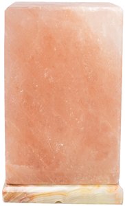 Mini lampes USB de forme rectangulaire en sel de l'Himalaya, lampes à sel rose de l'Himalaya, forme de cube de lampe à sel USB de l'Himalaya avec multicolore - Product Image 3
