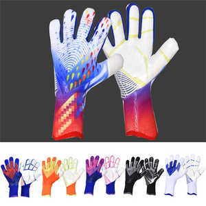 2025 gants de Football professionnels adultes enfants Latex gants de gardien de but Protection des doigts entraînement joueurs de sport - Product Image 4