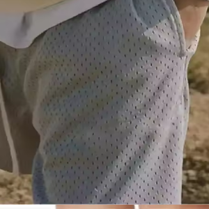 Nueva alta calidad verano Unisex crudo dobladillo cordón hombres algodón polar sudor liso pantalones cortos personalizados 3D Puff estampado pantalones cortos para hombres - Product Image 4