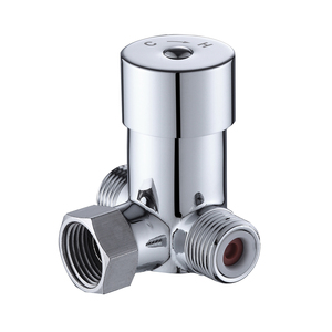 Vanne d'angle de toilette avec vanne trempée en laiton et robinet à énergie solaire, y compris clapet anti-retour pour mélanger l'eau - Product Image 1