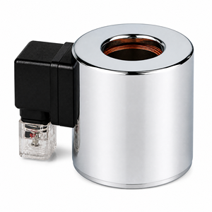 Bobine d'électrovanne hydraulique MFZ12-37YC MFB12-37YC 24V 220V, trou intérieur 23mm, hauteur 51mm, en cuivre pur, type humide, vanne directionnelle - Product Image 1