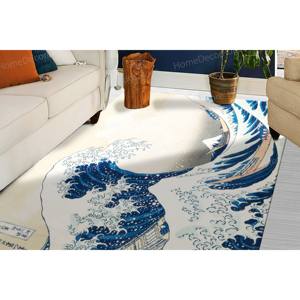 พรมพิมพ์ลายคลื่น - ภายใน, ห้องนั่งเล่น, ห้องนอน, ห้องน้ำ, พรมนุ่มไม่ทอ - Product Image 2
