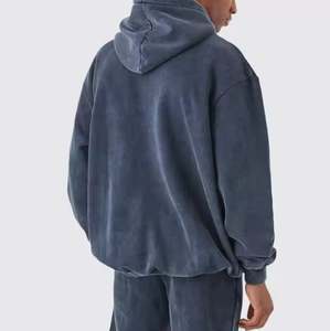 Nouvel arrivage Survêtements délavés à l'acide au look classique Vêtements de rue lourds à séchage rapide avec col à capuche pour l'hiver - Product Image 4