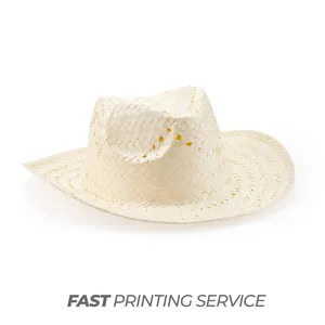 Cappello di Paglia Gosse Personalizzabile per Merchandising Promozionale - Product Image 1