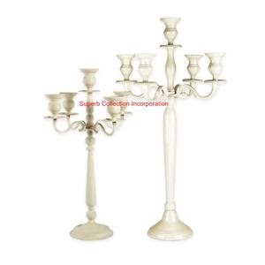 Candelabros de Metal Vintage, candelabro decorativo festivo para Navidad, precio de fábrica, vajilla de boda, portavelas - Product Image 3