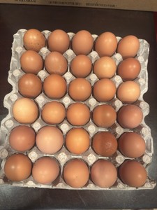 Huevos grandes marrones sin jaula, de la marca Marketside, 18 unidades, 6g de proteína por huevo, a la venta al por mayor - Product Image 2