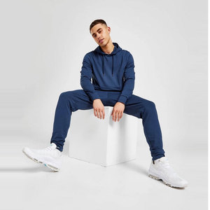 OEM Ensemble de survêtements en polaire technique coupe-vent pour hommes, surdimensionné, à blocs de couleurs, avec fermeture à glissière, à capuche, pantalon de jogging - Product Image 2