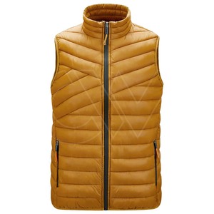 2024 nuevas chaquetas de invierno chalecos suaves ligeros casuales sin mangas Hombre Puffer chaquetas chaleco para hombres - Product Image 5