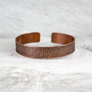 2005 Alaska western <b>copper</b> <b>bracelet</b> rainbow <b>copper</b> cuff flame painted Floral textured <b>Bracelet</b> Jewelry heavy weight <b>bracelet</b> - Product Image 6