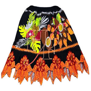 Nueva Falda Hawaiana con Estampado Floral Personalizado para Mujer, Estilo Islas del Pacífico - Product Image 1