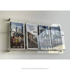 แผ่นพับแสดงบอร์ดและผู้ถือแผ่นพับที่จัดระเบียบและแสดงอย่างมืออาชีพวัสดุทางการตลาดโบรชัวร์ข้อมูล - Product Image 5