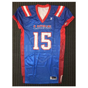 Camisetas de fútbol americano hechas a medida de la mejor calidad, mangas cortas transpirables disponibles a precios al por mayor - Product Image 1