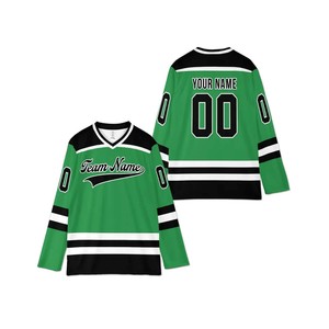 Jersey de hockey sobre hielo con cordones Aithentic al por mayor Jersey de hockey sobre hielo de alta calidad personalizado profesional americano - Product Image 2