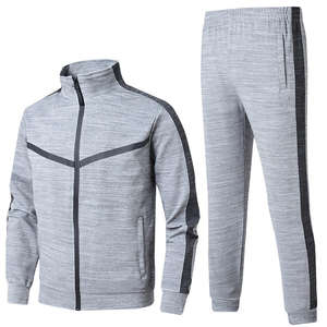 Lining Stand-up Collar Tracksuit Design for <b>Men</b> Track Suits <b>Men</b> Sport Tracksuit printed soccer tracksuit breathable - Product Image 2