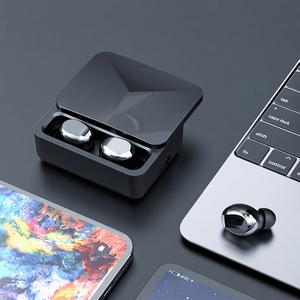 Écouteurs sans fil TWS GENAI M90 haut de gamme en gros, intra-auriculaires Bluetooth 5.3, son HiFi avec écran LED pour le gaming et micro intégré - Product Image 2