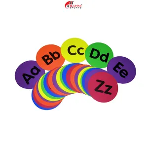 High Quality Best Selling Speed Agility Training Flat Disc Cones Round Alphabet Spot Markers at Wholesale Market Price