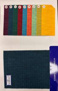 Tissu jacquard en polyester pur et élégant, 100 % polyester, 58 cm de large, tissé pour chemises de filles et robes de mariée - Product Image 5