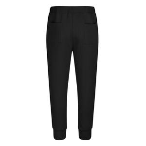 Men Knitted <b>Trousers</b> Jacquard Elastic Waist Pants Stretch Casual <b>Travel</b> Pants Drawstring Knit Pants Slim Fit <b>Trouser</b> - Product Image 6