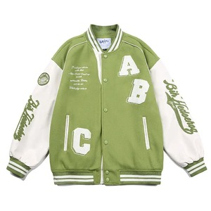 Chaqueta Bomber de Béisbol Varsity de Lana para Hombre con Logotipo Personalizado, Impermeable, Reversible, con Mangas Farol, Diseño Cálido y Cómodo para el Invierno - Product Image 4