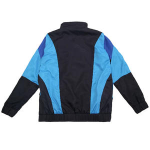 Veste coupe-vent de football à demi-zip sur toile imprimée numérique personnalisée, réversible, respirante, imperméable, pour hommes, sport de football - Product Image 6