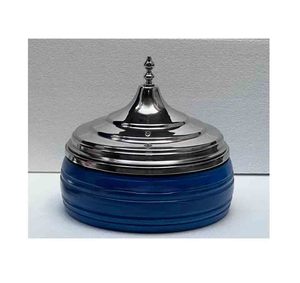 Cazuela para servir comida hecha en la india, calentador de alimentos de madera y acero inoxidable, artesanía, juegos de utensilios de cocina - Product Image 2