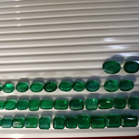 Piedra de Esmeralda Verde Natural de Zambia, Calidad AAA, Brillo Excelente, Forma Octogonal, 20% de Descuento, Regalo Hecho a Mano H.A. Gemas